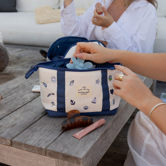 Essential Makeup Pouch - Cape Cod
