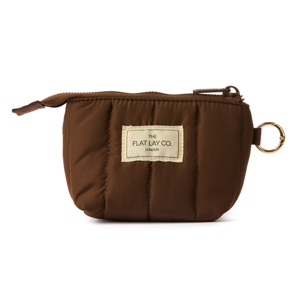 Mini Keyring Pouch - Espresso