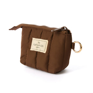 Mini Keyring Pouch - Espresso