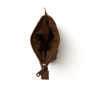 Mini Keyring Pouch - Espresso