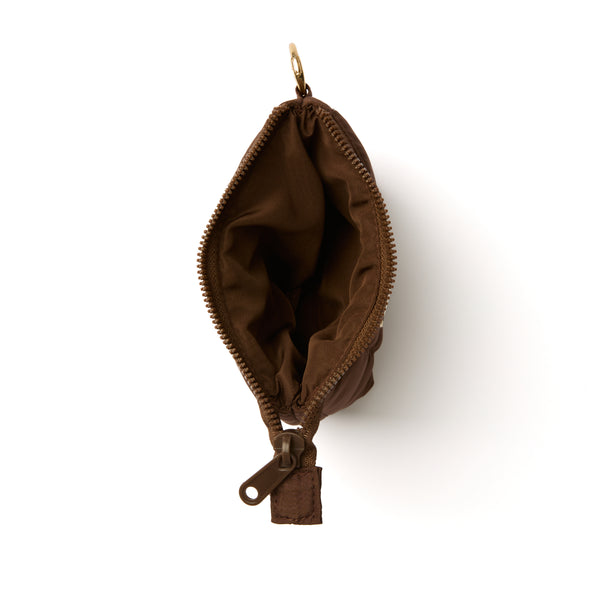 Mini Keyring Pouch - Espresso