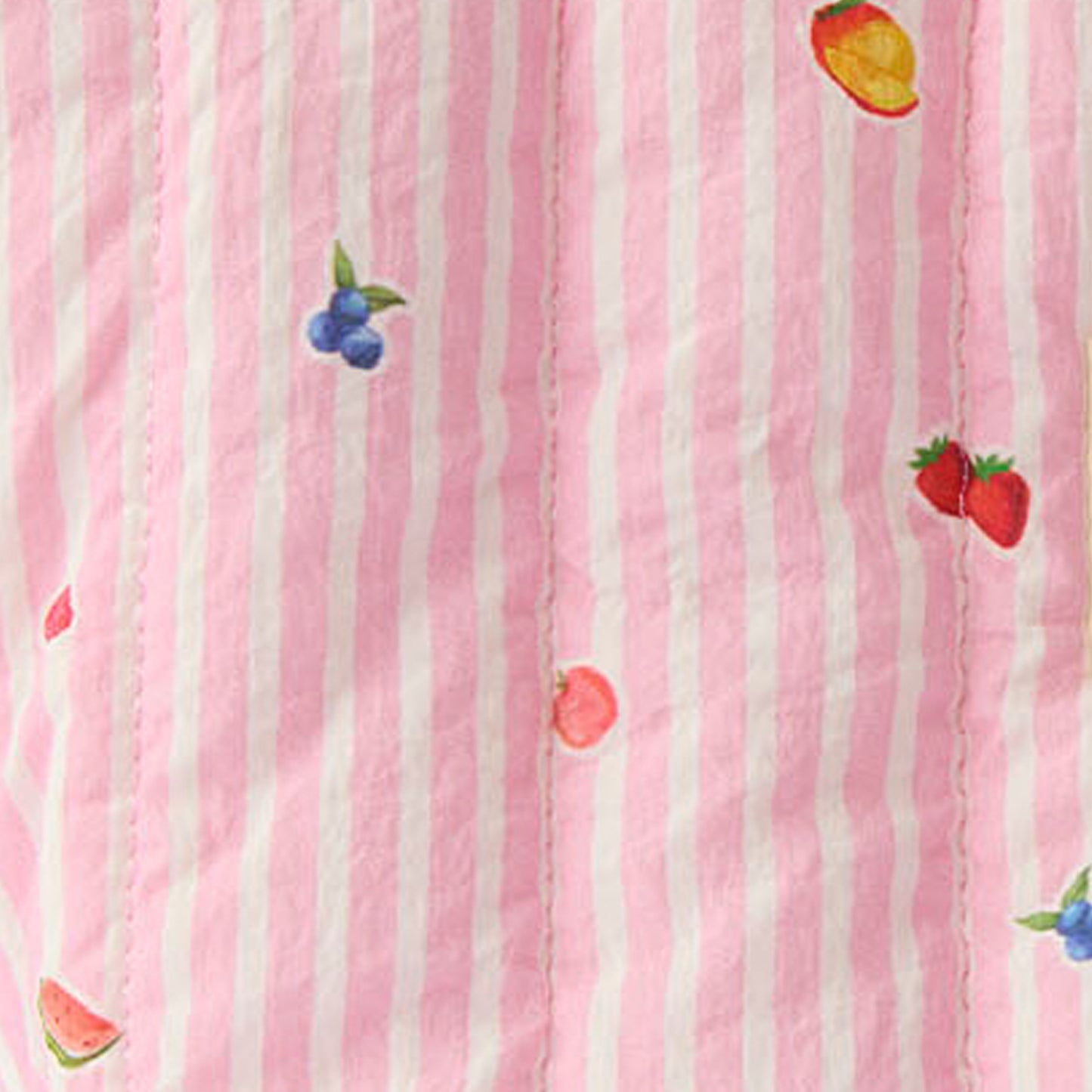 Marshmallow Flat Lay Makeup Box Bag - Frutas