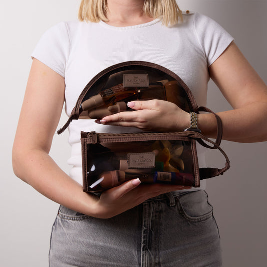 Jelly Box Bag & Lunar Pouch Bundle - Espresso