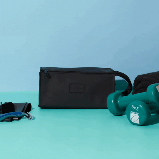 The Flat Lay Co. Unisex Box Bag in Black