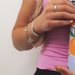 Standing Makeup Brush Case - Mediterranean Oranges