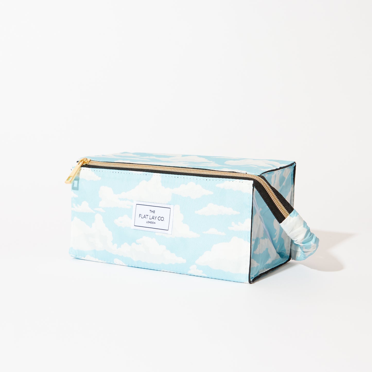 Cloudy Open Flat Makeup Box Bag and Tray