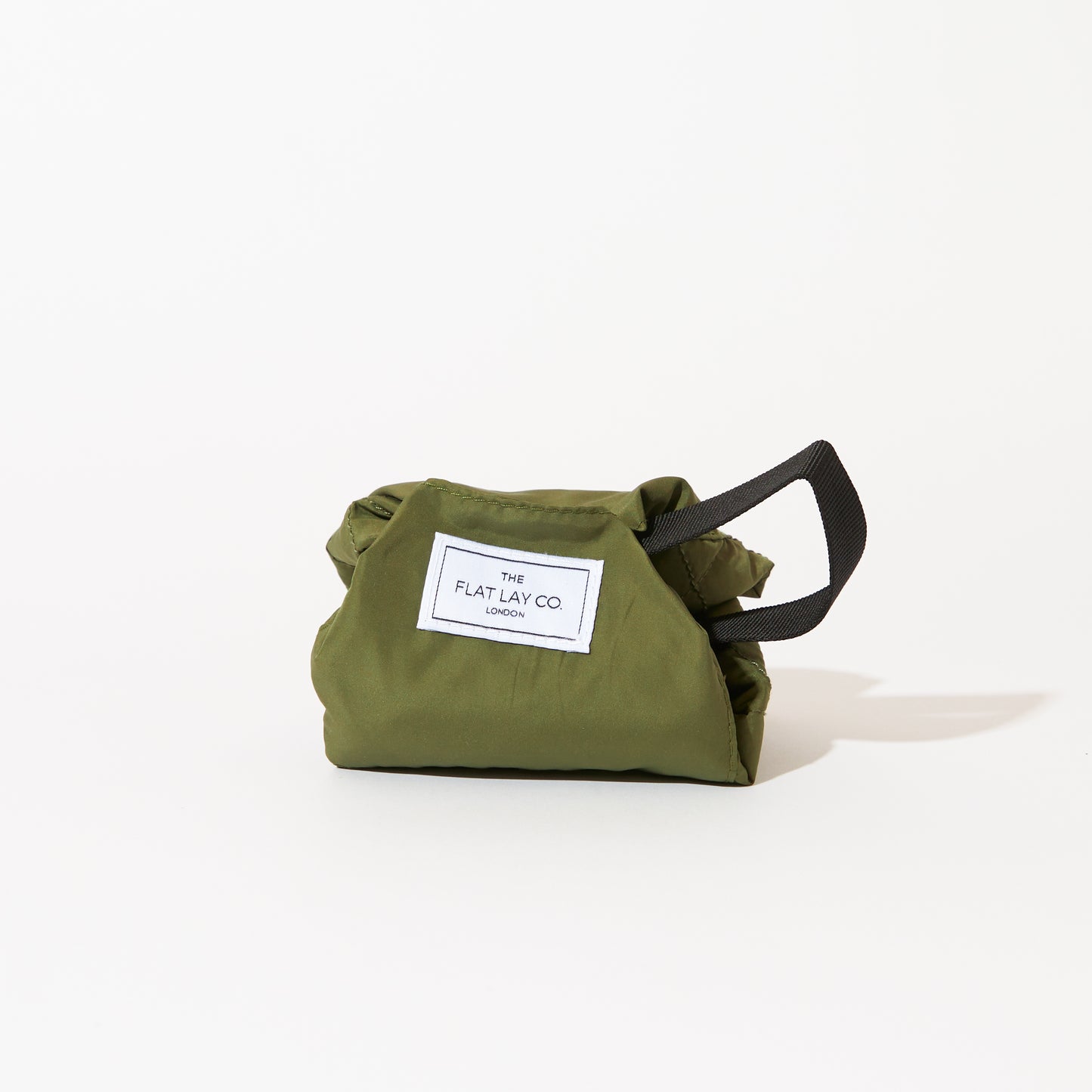 Mini Open Flat Makeup Bag Utility Green