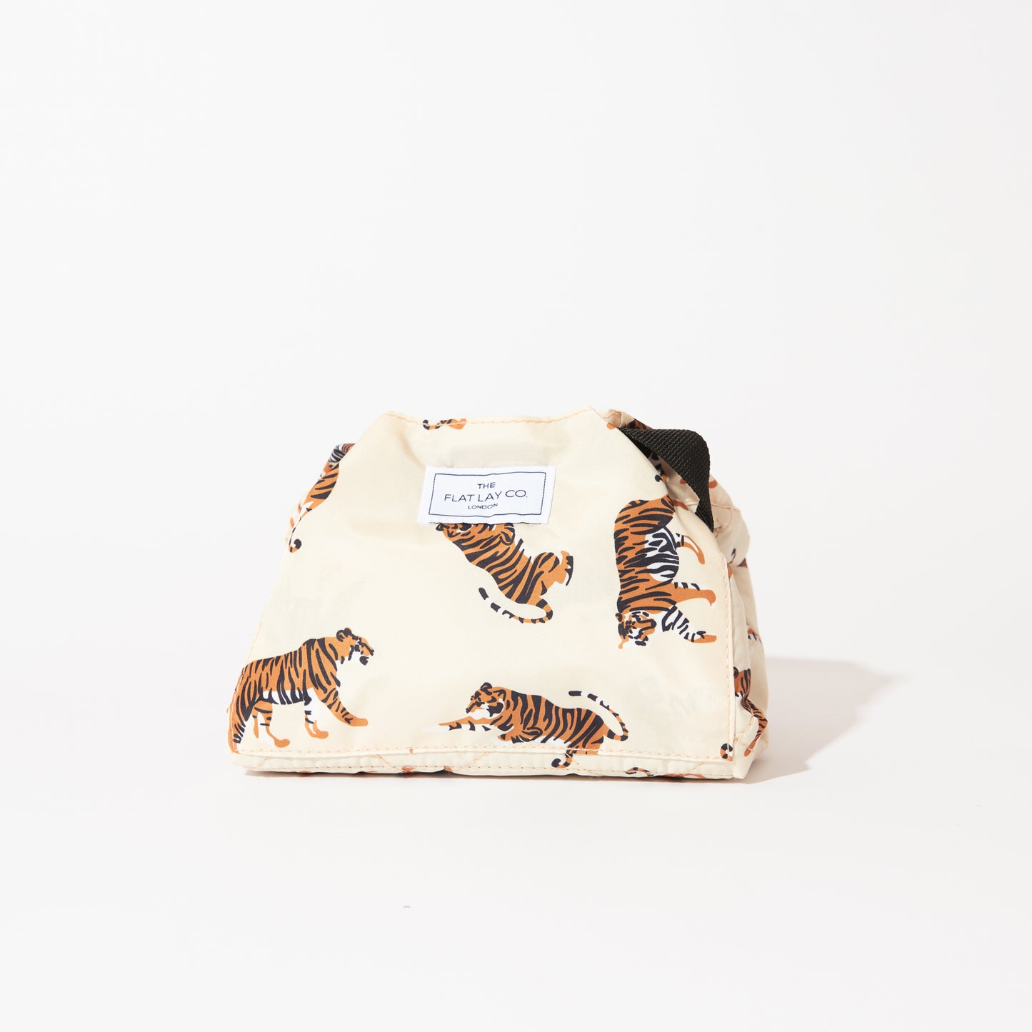 Tigers Full Size Flat Lay Makeup Bag