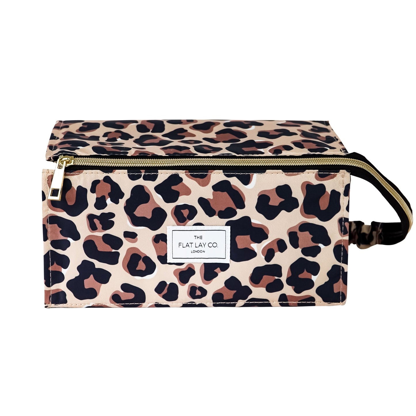 XXL Makeup Box Bag and Tray in Leopard Print
