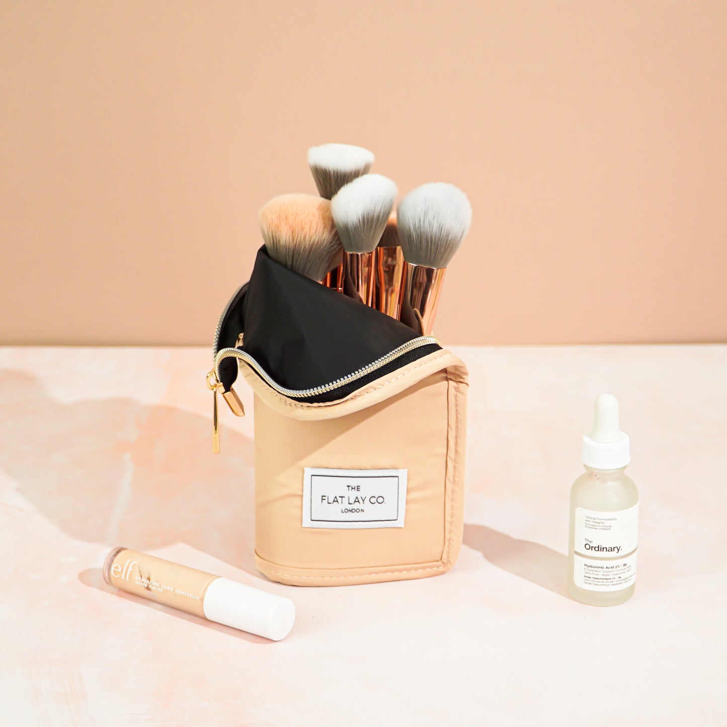 Clay Standing Brush Case and Pot