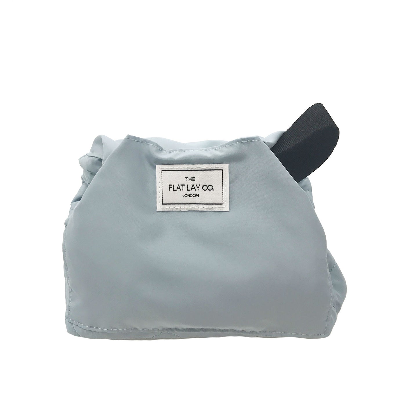 Drawstring Flat Lay Makeup Bag - Haze Blue